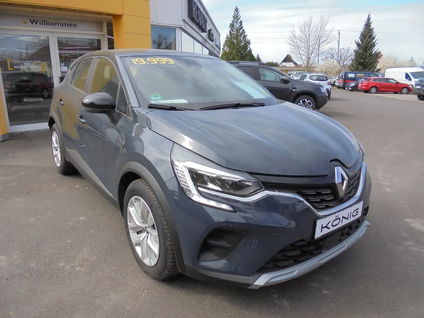 Renault Captur 1.0 TCe 90 EQUILIBRE KLIMA*NAVI*Tempomat Bleu - 2