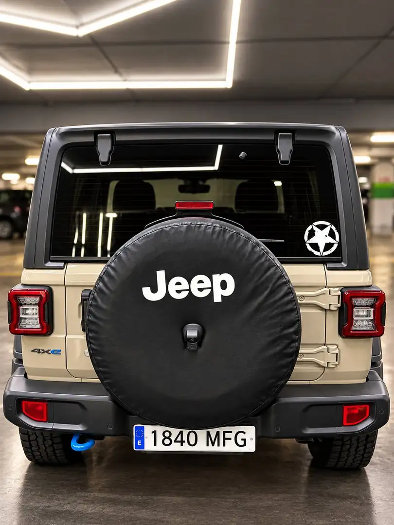 Jeep Wrangler Wrangler Unlimited 2.0 4xe Rubicon 8ATX 280KW Rubicon Beige - 2