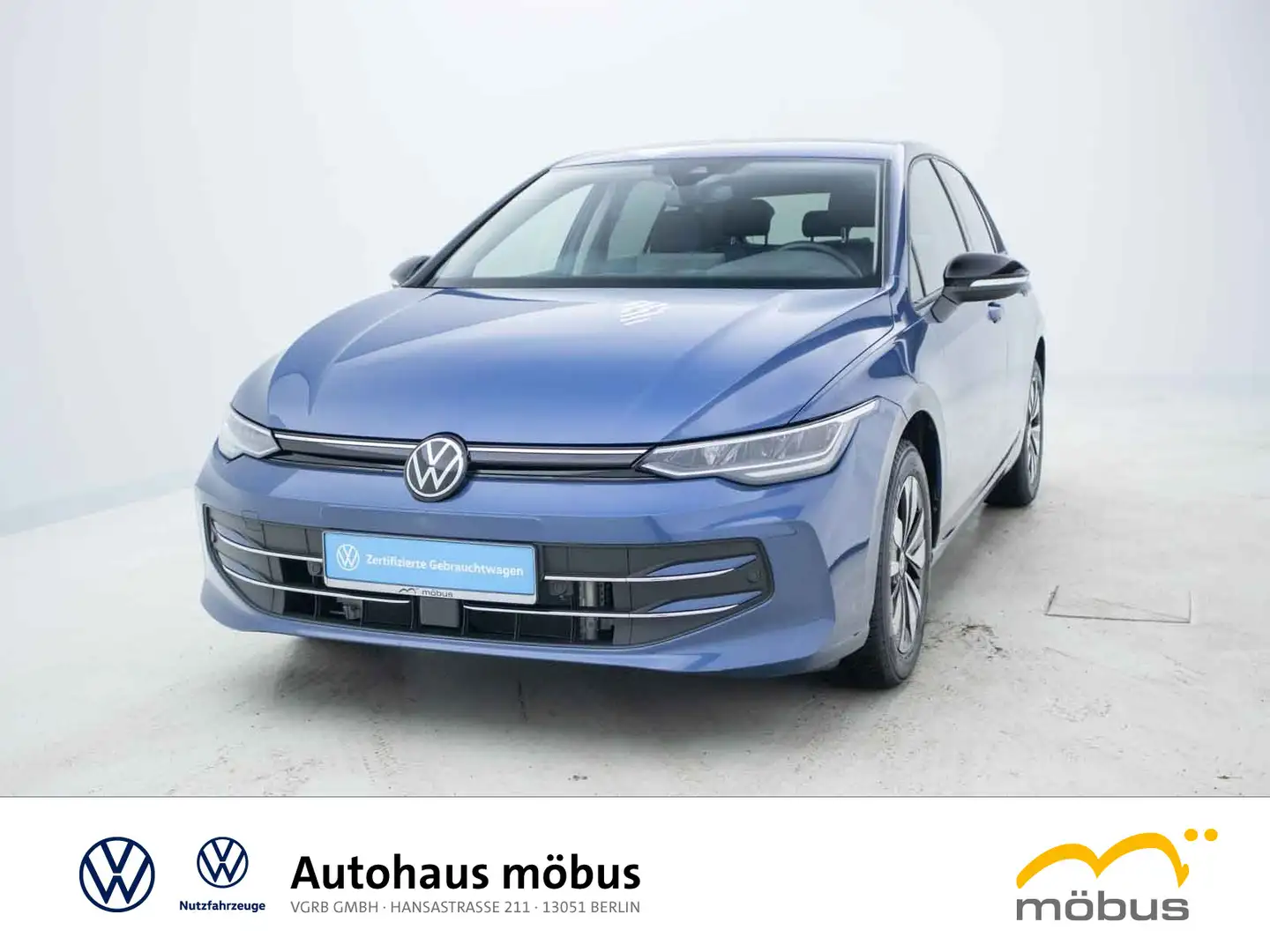 Volkswagen Golf VIII 1.5 eTSI Goal *DSG*APP*RFK*ACC*LED* Blau - 2