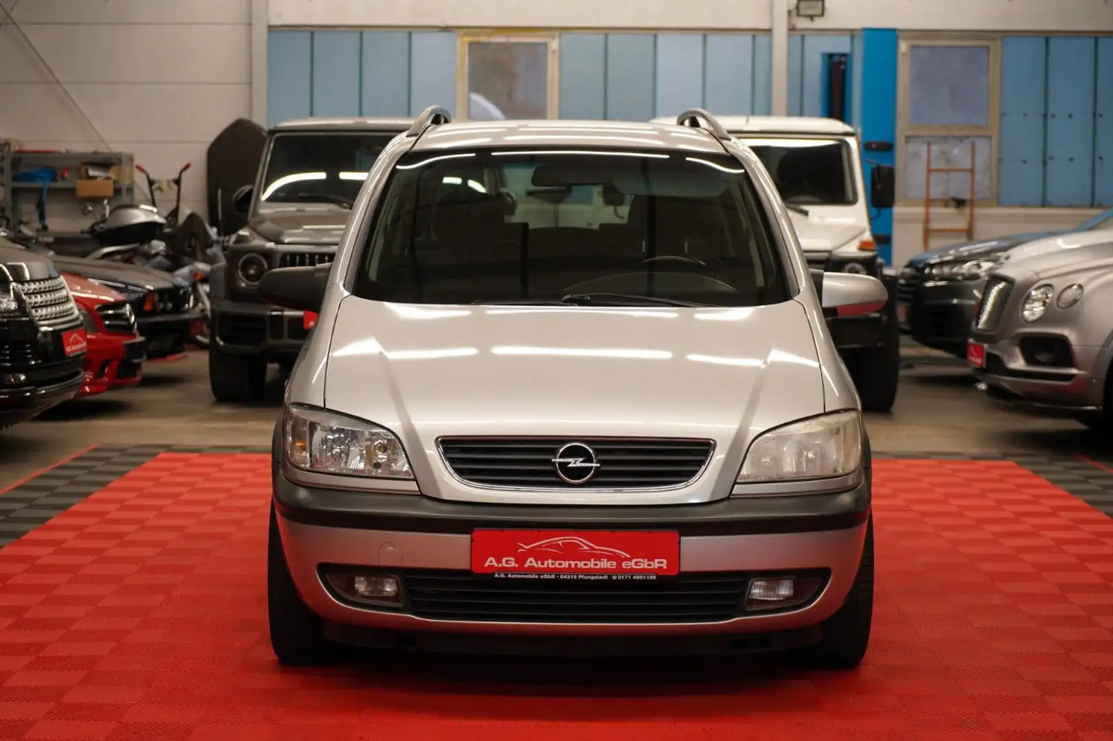 Opel Zafira 1.8 Aut. Elegance 7Sitzer*3.Hand*Klima* Срібний - 2