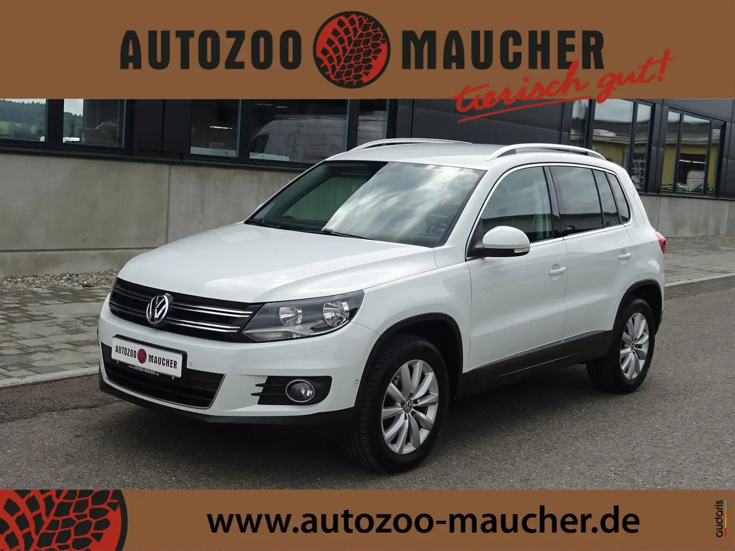 Volkswagen Tiguan 2.0 TDI Sport & Style 4Motion/PDC/SHZ/AHK Bianco - 1