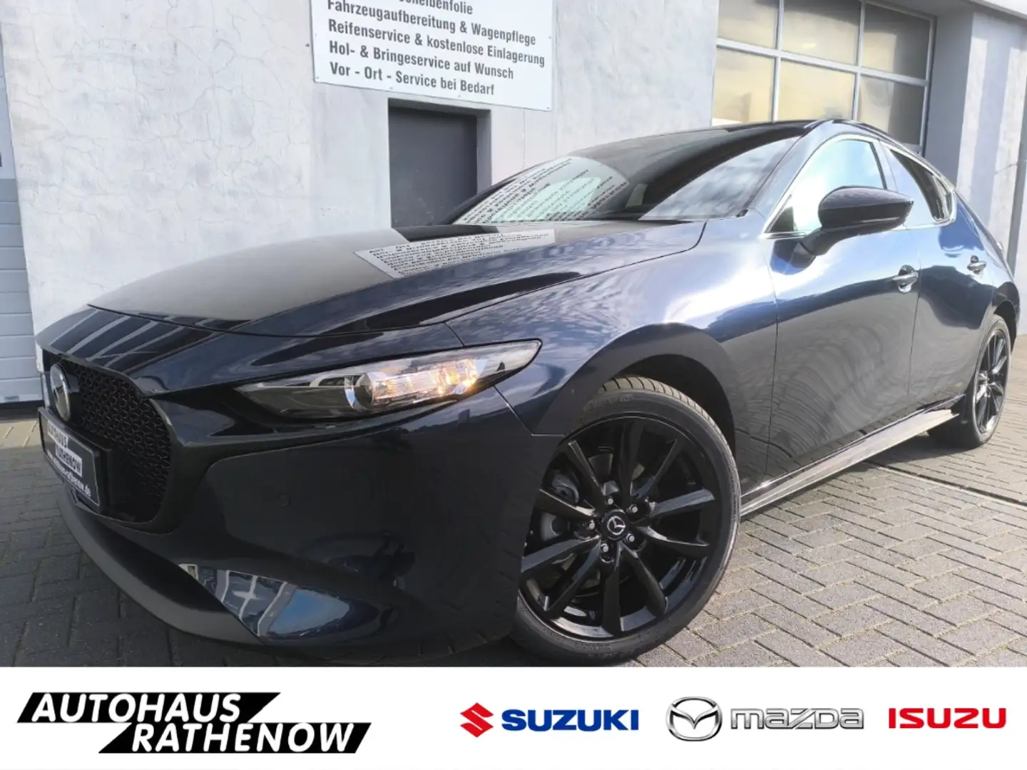 Mazda 3 Homura 2.5 L Navi LED Apple CarPlay Android Klimaa Blau - 1