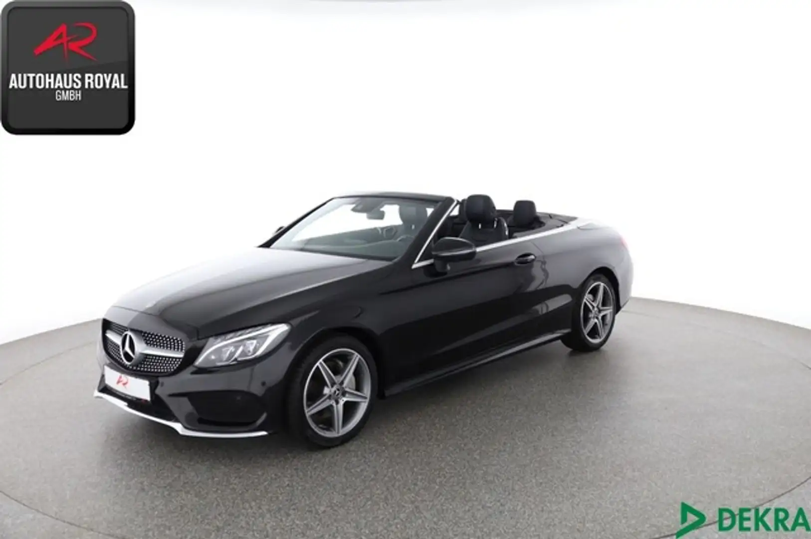 Mercedes-Benz C 180 Cabrio AMG BURMESTER,360GRAD,LEDILS,KAMERA Black - 1