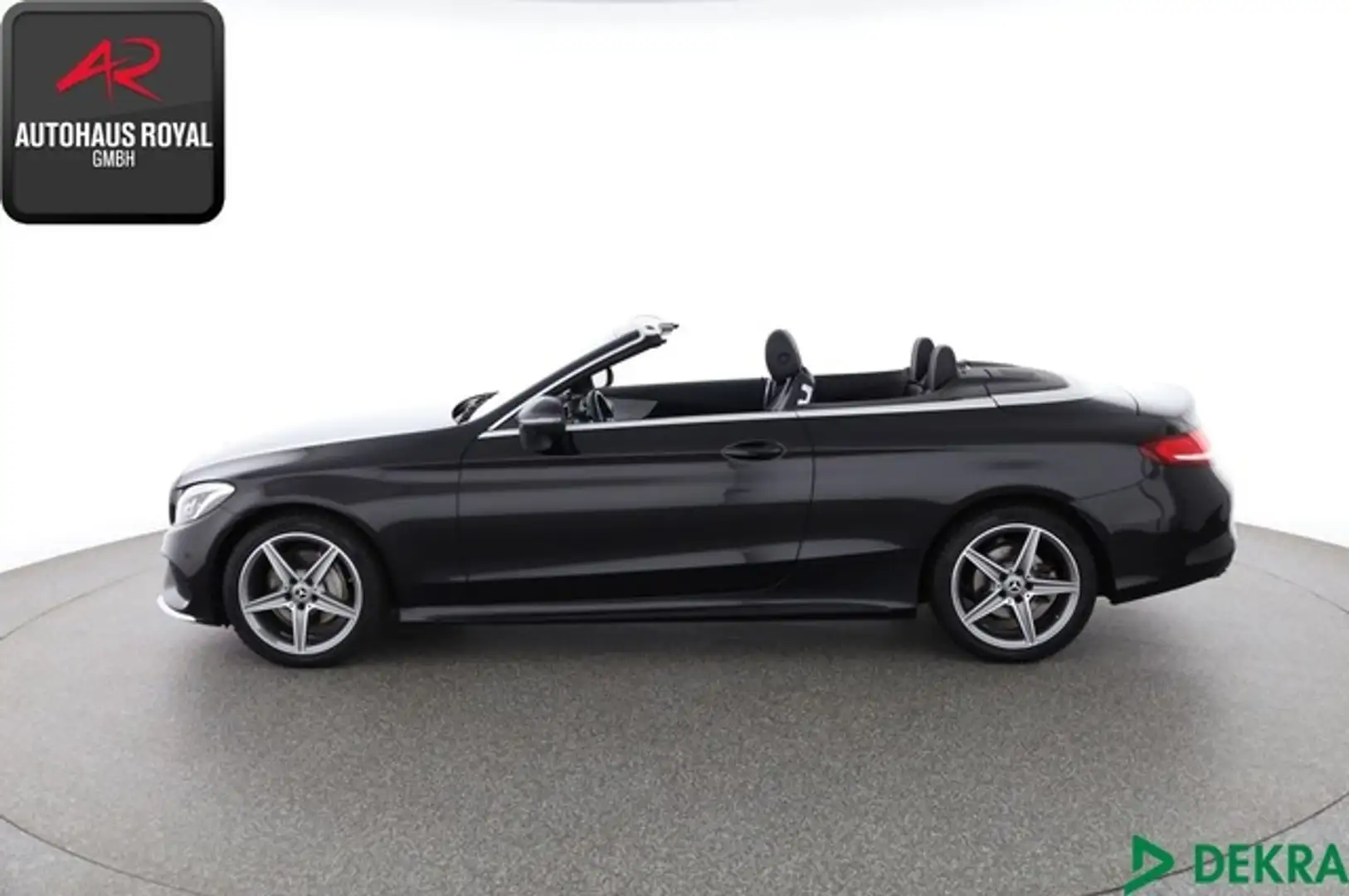 Mercedes-Benz C 180 Cabrio AMG BURMESTER,360GRAD,LEDILS,KAMERA Black - 2