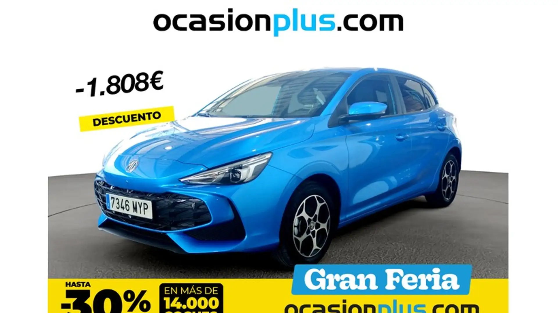 MG MG3 3 1.5 Hybrid+ Luxury 143kW Bleu - 1