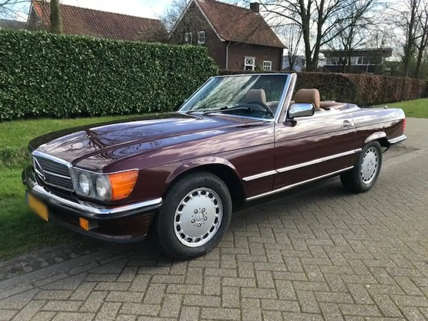 Mercedes-Benz SL 560 Kahverengi - 1