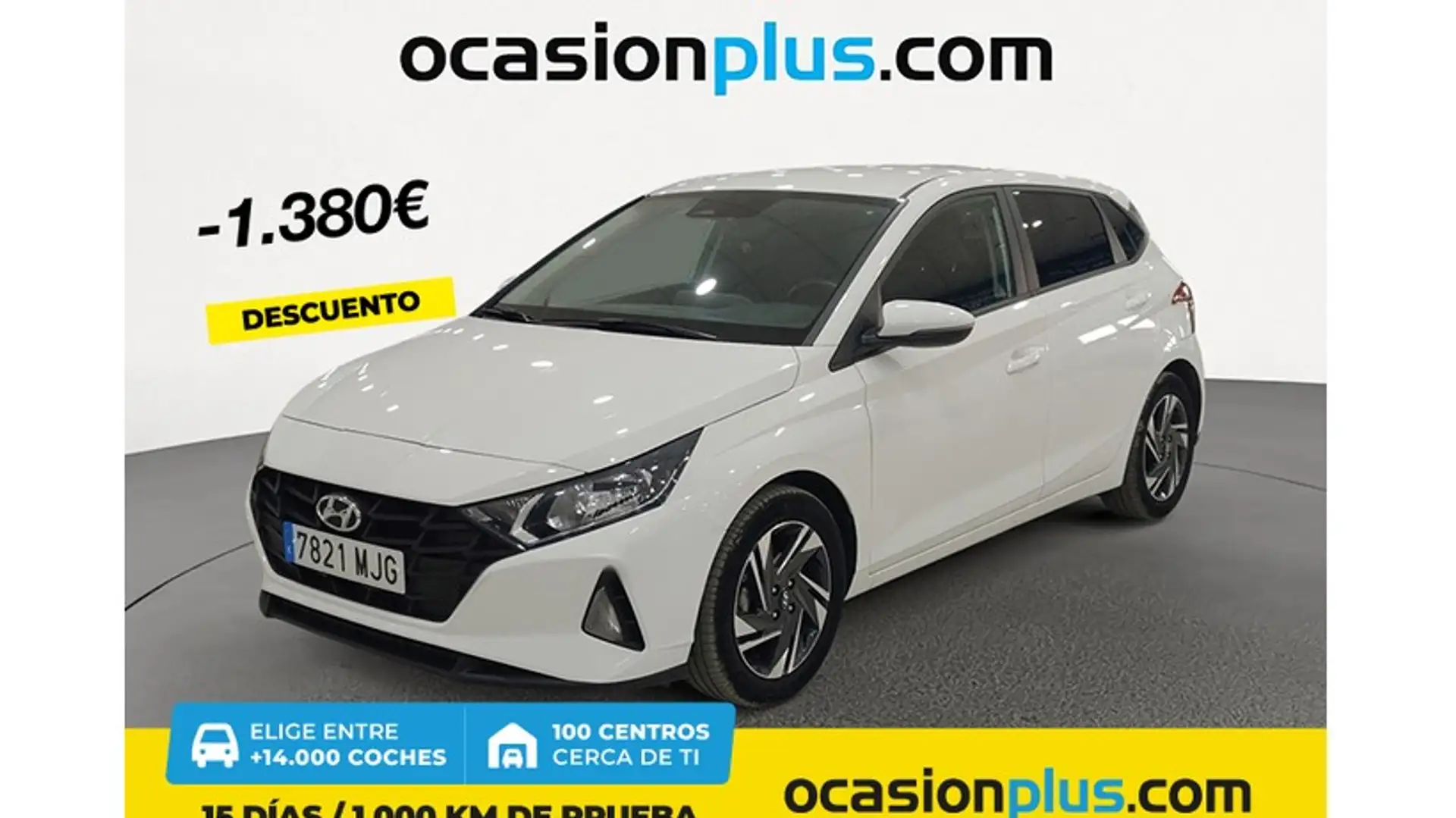 Hyundai i20 1.2 MPI Klass Blanco - 1