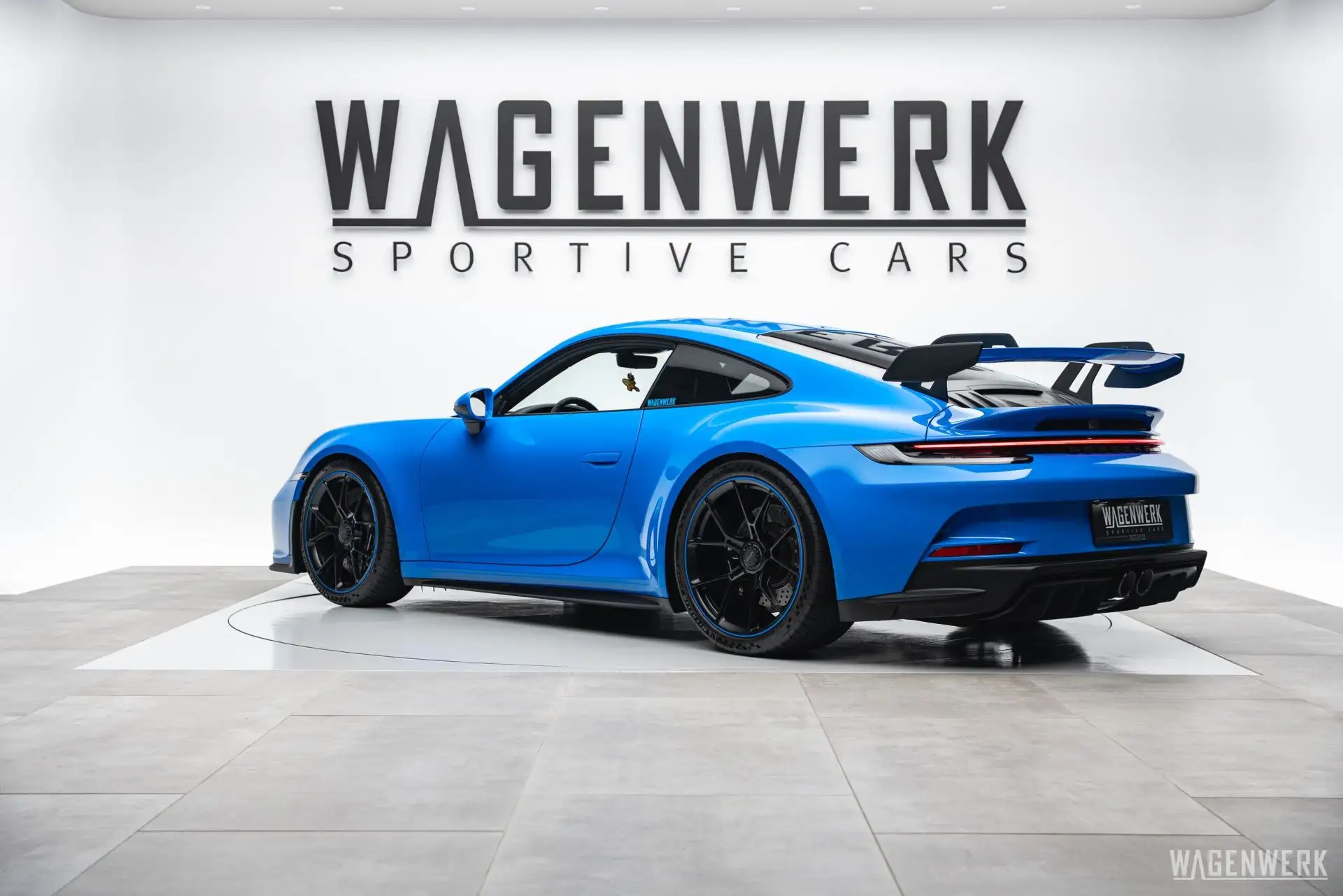 포르쉐 911 GT3 2022 파랑 사진 3