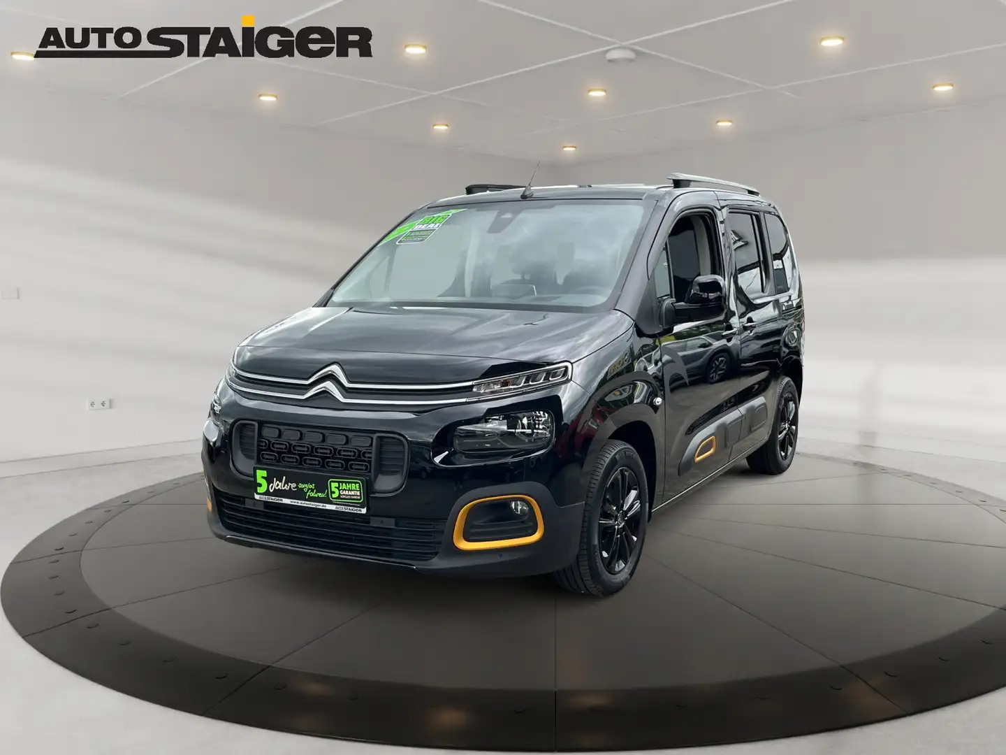 Citroen Berlingo 130 Rip Curl AHK, Navi, Sitzheizung,... Negro - 2