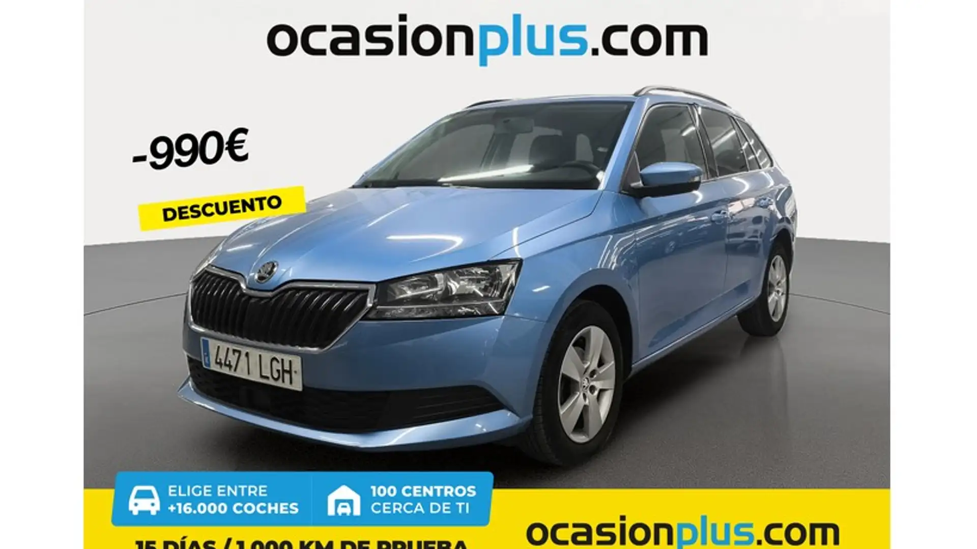 Skoda Fabia Combi 1.0 TSI Ambition 70kW Blau - 1