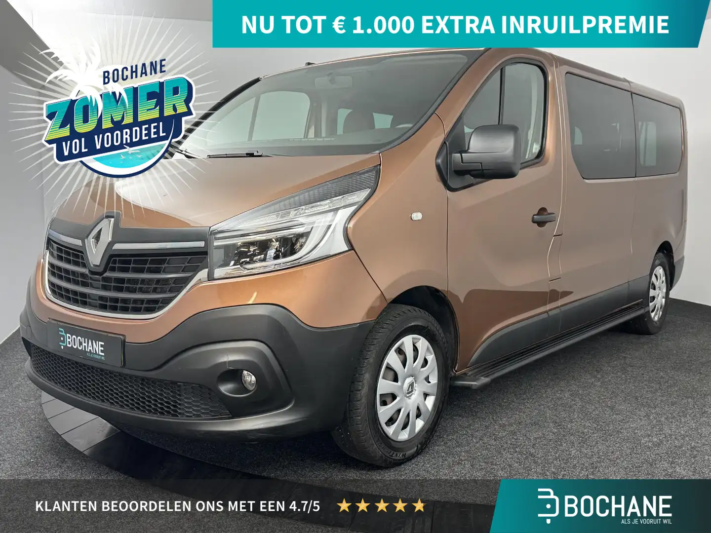Renault Trafic Passenger 2.0 dCi 120 Grand Zen 9pers | Navi | Air Brown - 1