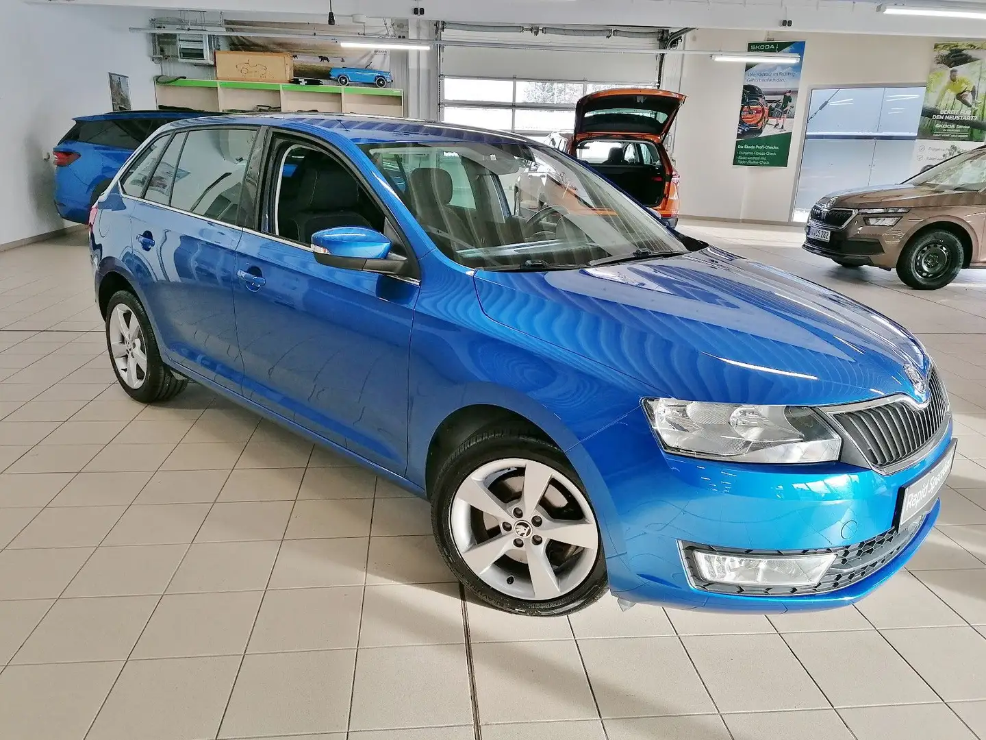 Skoda Rapid/Spaceback Spaceback Ambition 110PS Kamera/Tel. Blau - 1