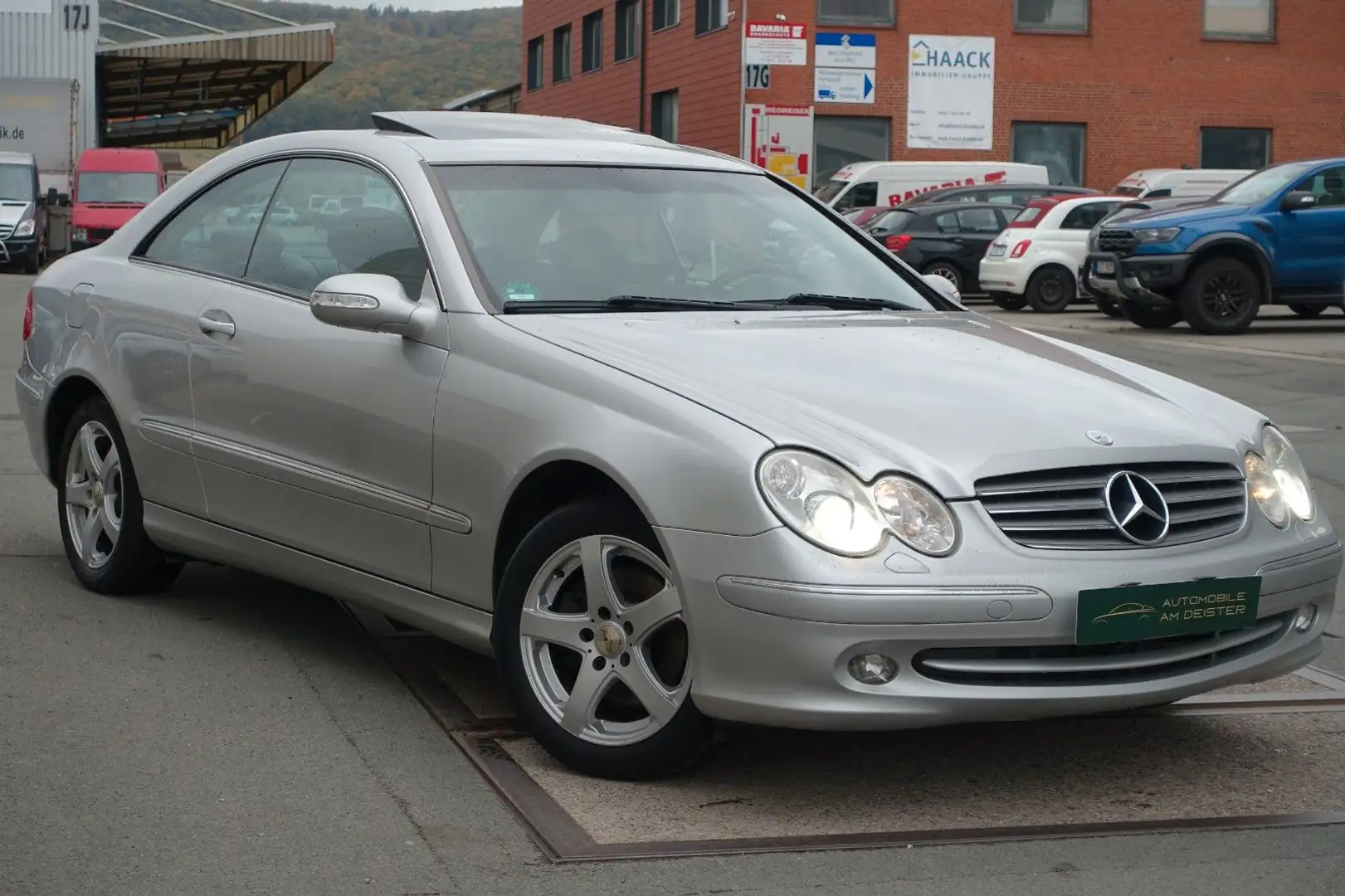 Mercedes-Benz CLK 320 Coupe*XENON*GSD*LEDER*SHZ*NAVI*TEMPOMAT* Silber - 1