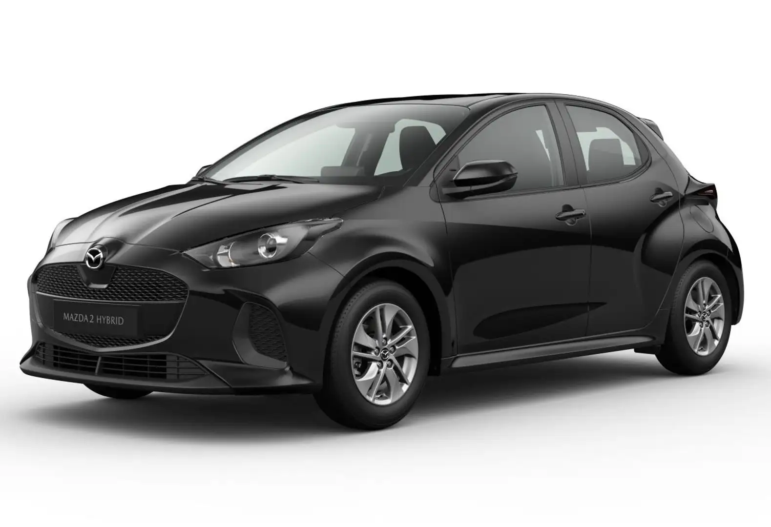 Mazda 2 024 Mazda2 Hybrid 5HB 1.5L Hybrid VVT-i 116 CVT FW Schwarz - 1