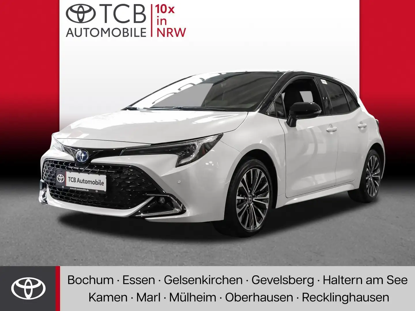 Toyota Corolla 2.0 Hybrid Black&White Weiß - 1