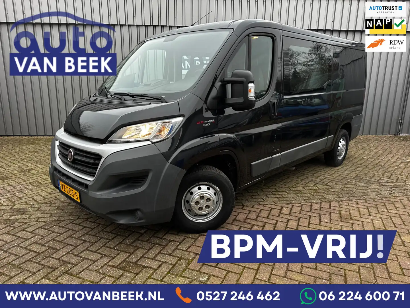 Fiat Ducato 33 2.3 MultiJet L2H1 DC|Trekhaak|Leder|Sensoren|6p - 1