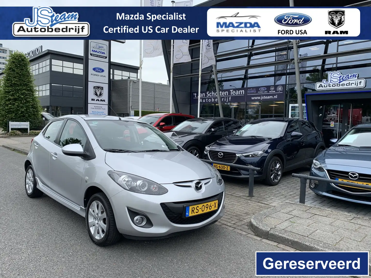 Mazda 2 1.5i GT-M 103PK 5-drs Cruise Trekhaak Grijs - 1