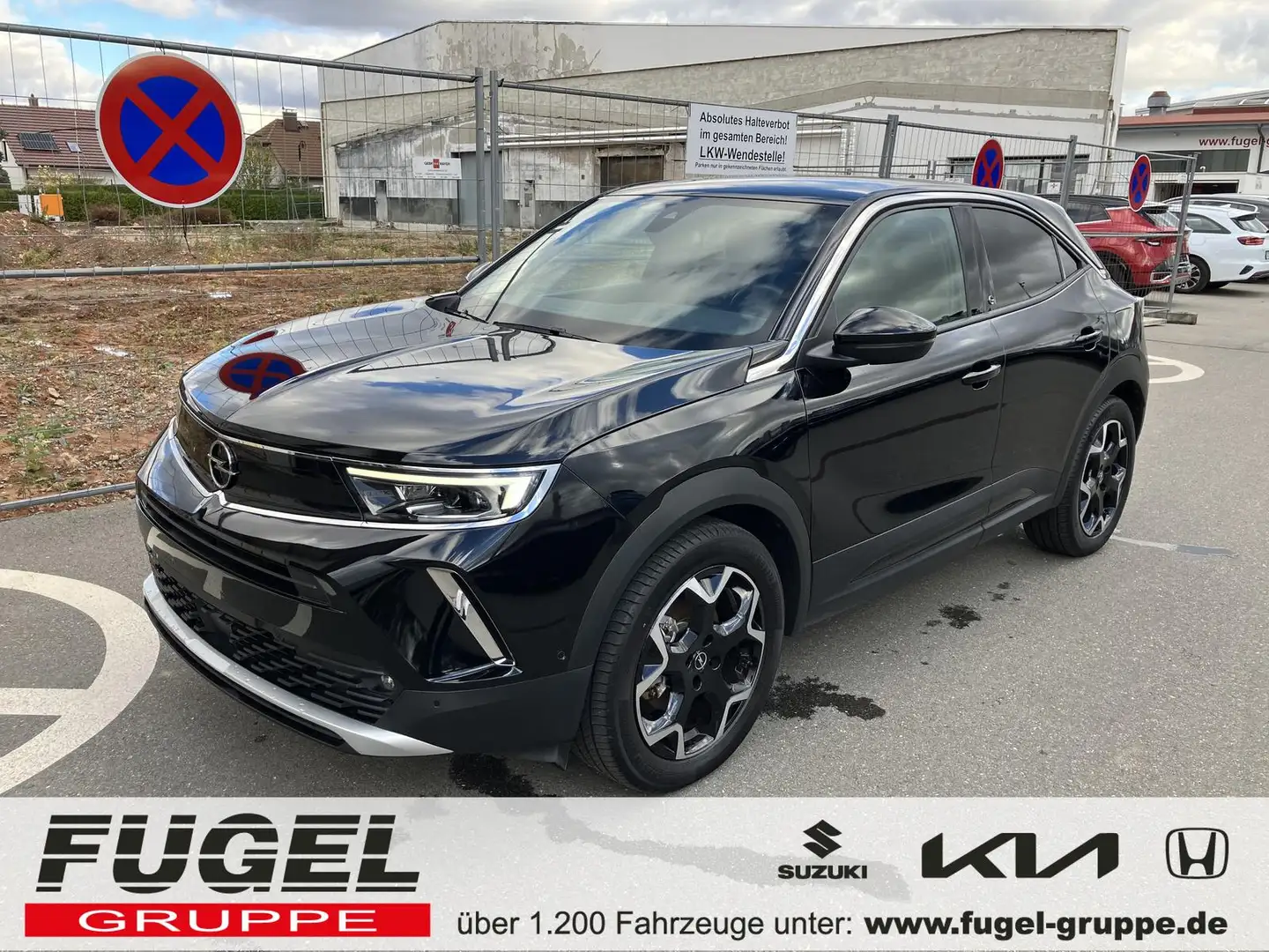 Opel Mokka-E Ultimate Elektromotor 100 kW 3-Phasig AHK|NAVI|SHZ Schwarz - 1