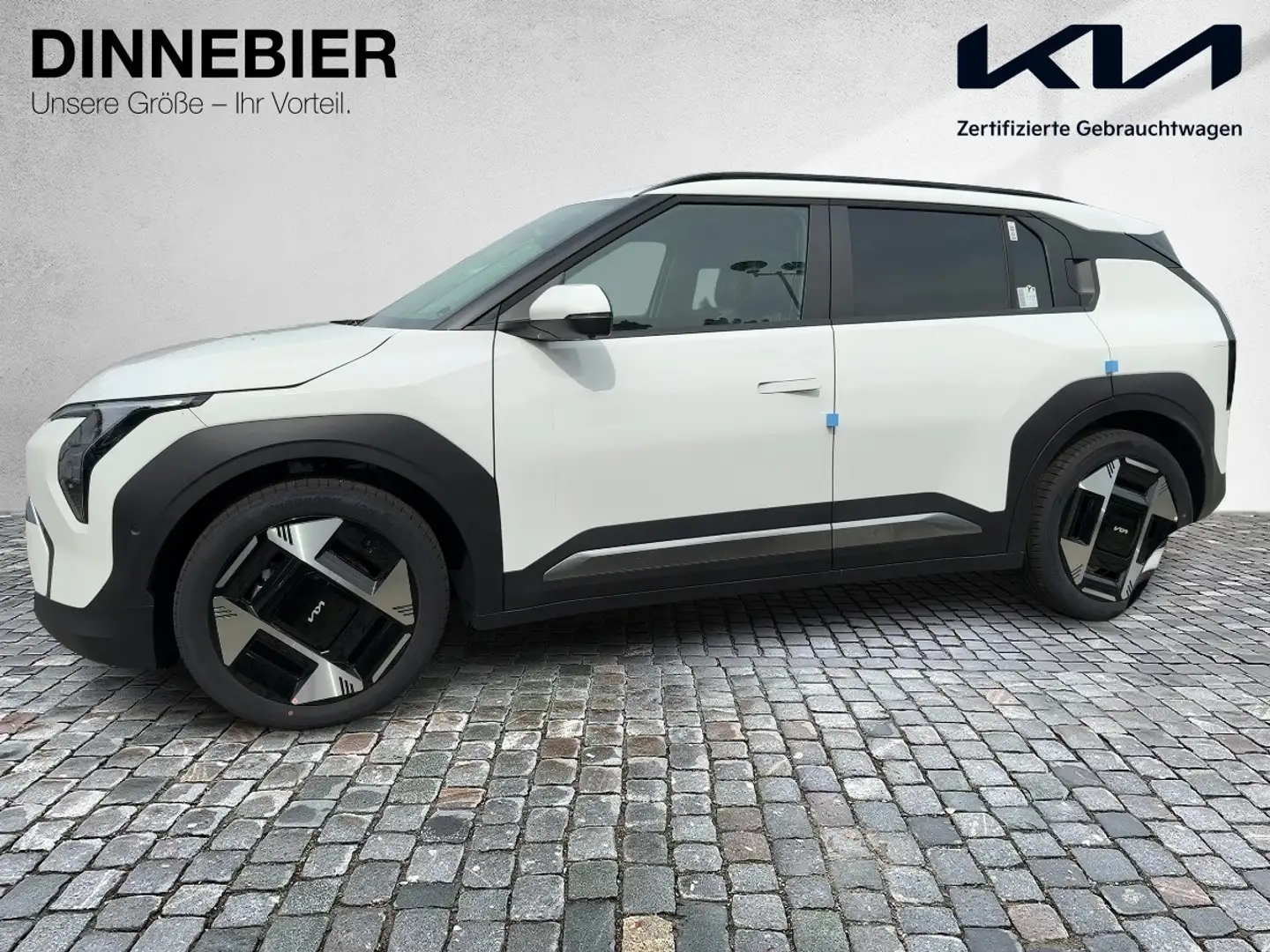 Kia EV3 Earth 58.3 kWh LED+360°Kamera+Navi+SHZ Blanc - 2