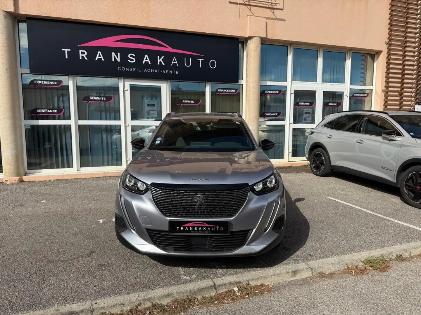 Peugeot 2008 130 SS EAT8 Allure/1ER MAIN/TVA RECUPERABLE Gris - 2