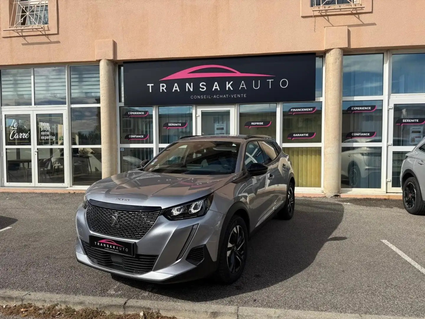 Peugeot 2008 130 SS EAT8 Allure/1ER MAIN/TVA RECUPERABLE Gris - 1