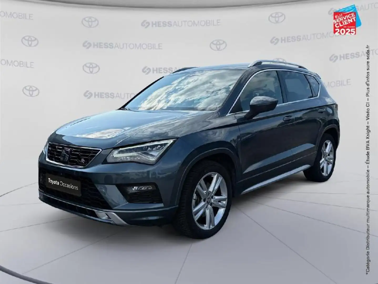 SEAT Ateca 1.5 TSI 150ch Start/Stop  FR DSG Camera Gris - 1