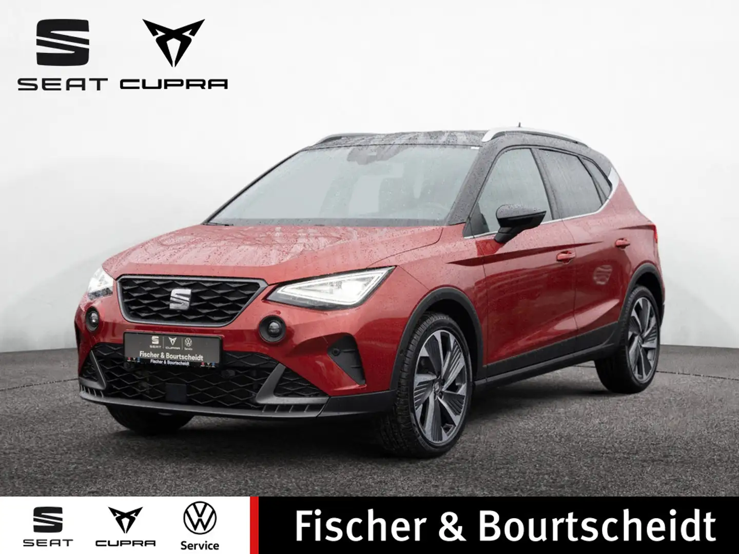 SEAT Arona 1.0 TSI FR DSG NAVI KAMERA LED SHZ ACC Rot - 1