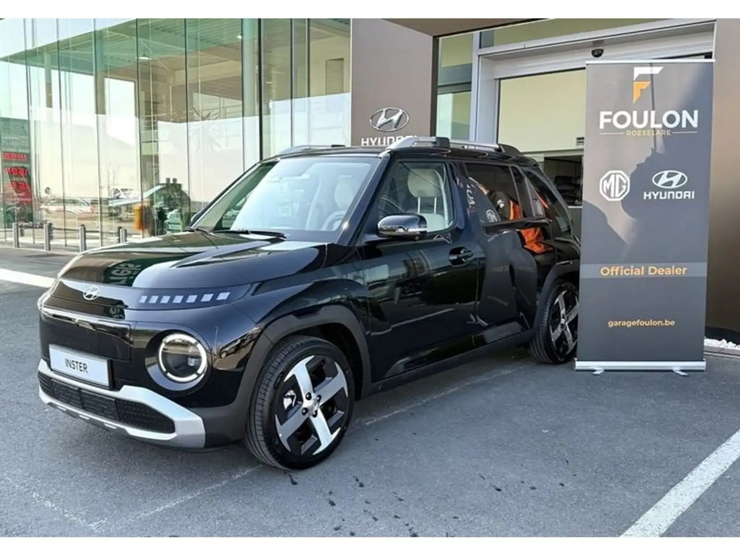 Hyundai Inster 49 kWh Edge Full option Noir - 1