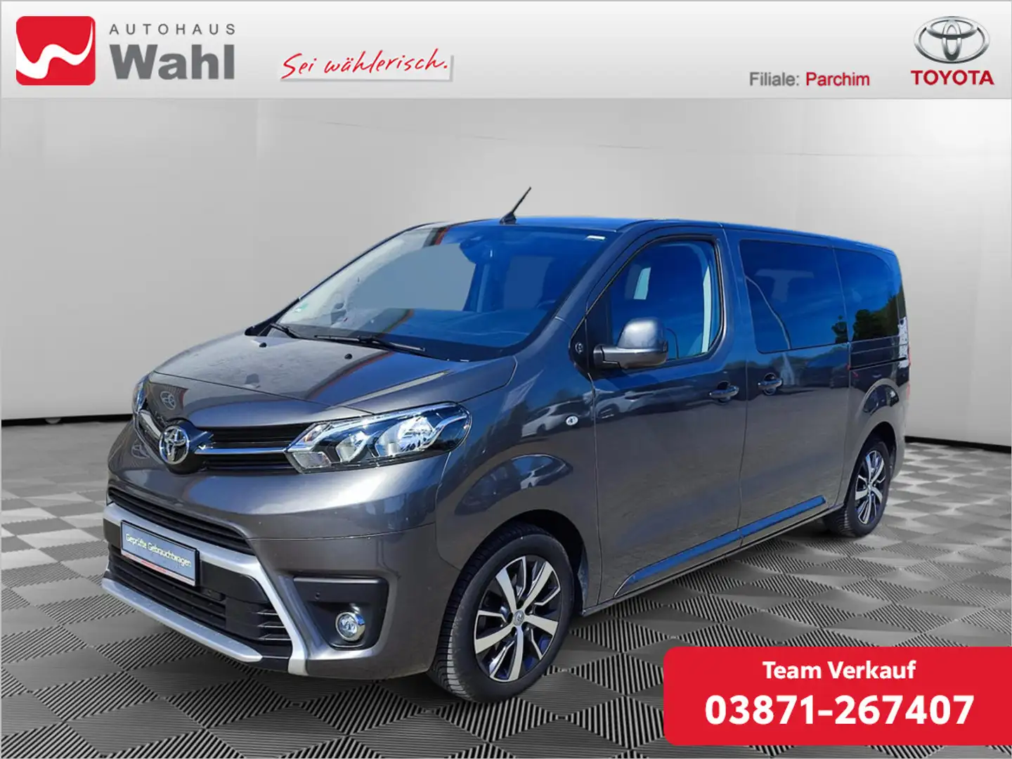 Toyota Proace Verso 2.0 L1 Team Deutschland Grau - 1