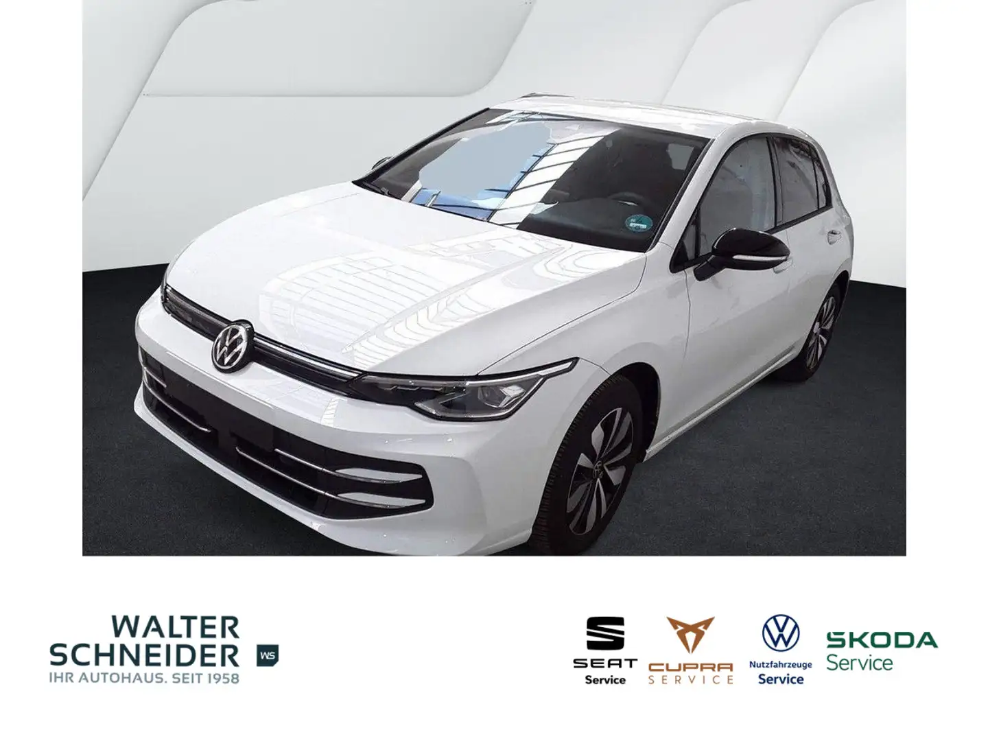 Volkswagen Golf 1,5 l TSI Goal AHK Navi LED ACC SHZ Weiß - 1