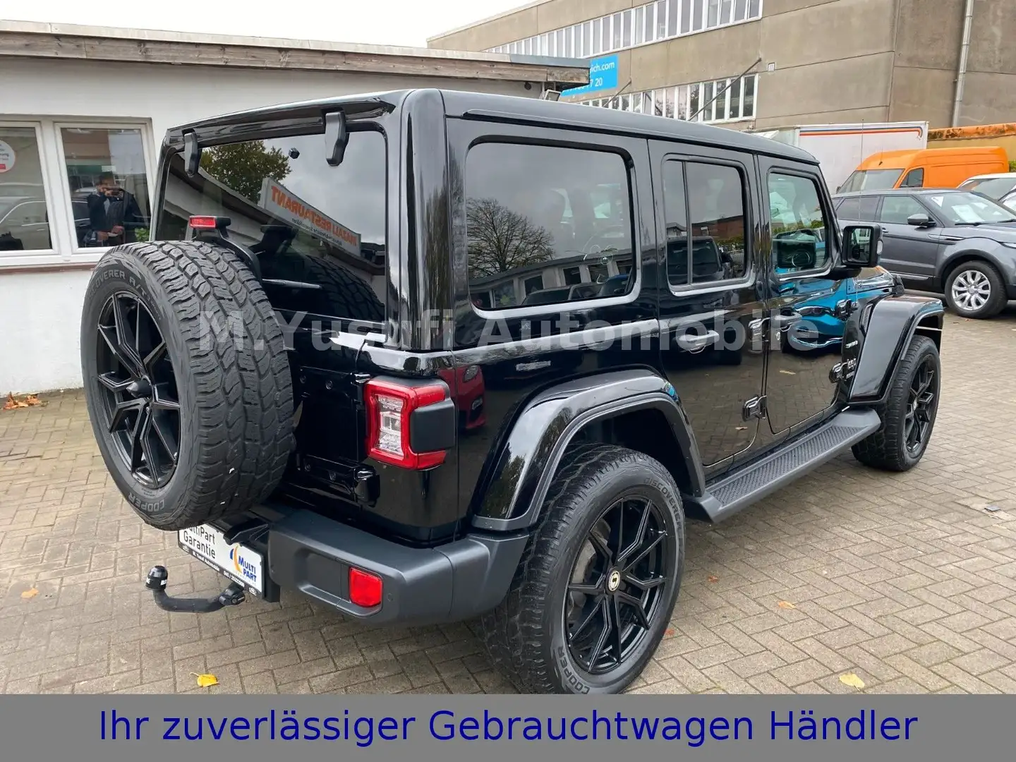 Jeep Wrangler WRANGLER 2.2 CRDi UNLIMITED SAHARA 20°LM|AHK|EU6 Schwarz - 2