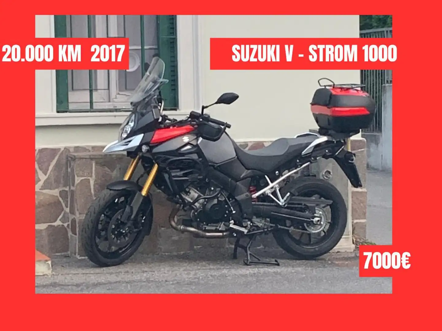 Suzuki V-Strom 1000 Negru - 1