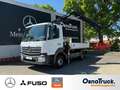 Mercedes-Benz Atego 816 3-Kipper/Kran Hiab 077-BS-2 Duo, Blanc - thumbnail 1