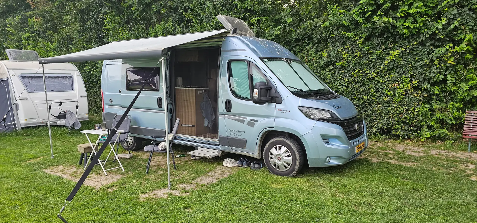 Fiat Ducato Camper Blue - 1
