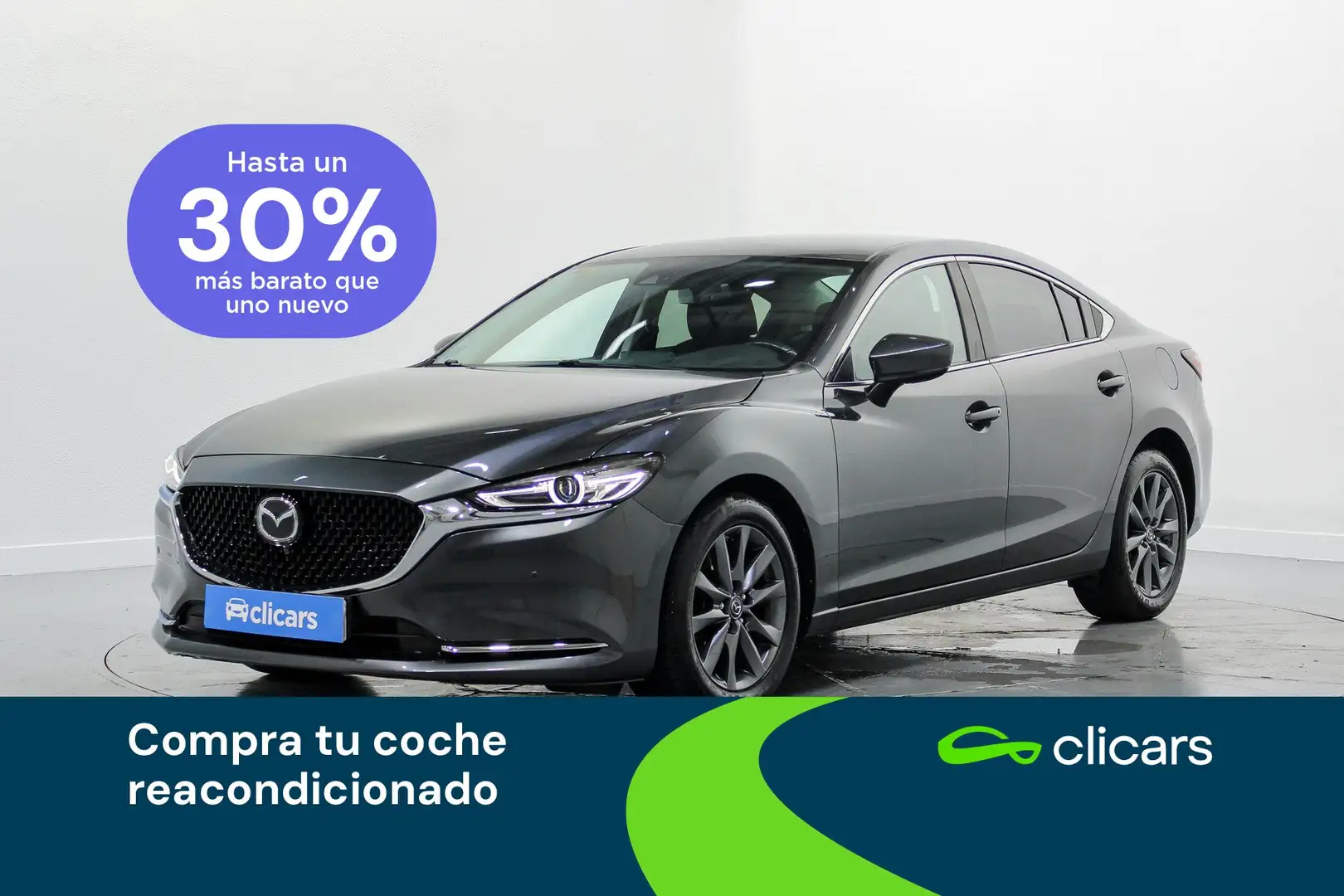 Mazda 6 2.2 Skyactiv-D Evolution 110kW Gris - 1