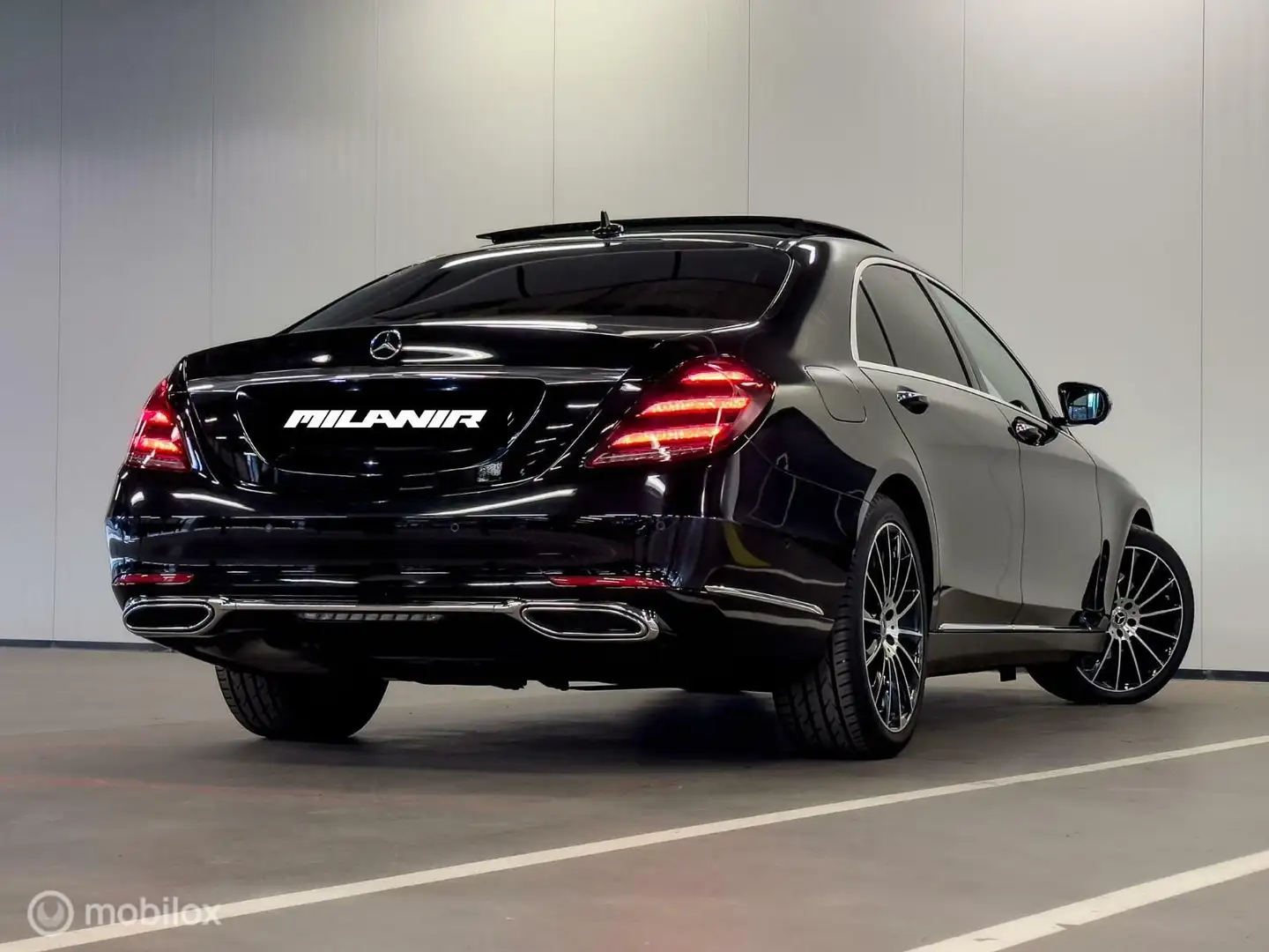 Mercedes-Benz S 350 350d Lang Prem Plus |Pano |Headup |Massage Zwart - 2