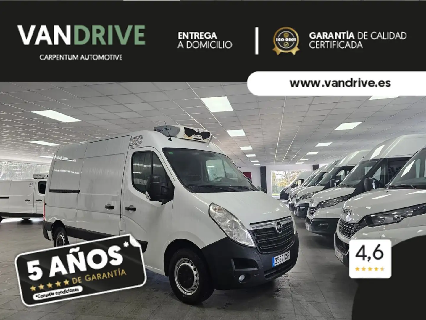 Opel Movano Fg. 2.3CDTI L2H2 3500 130 Wit - 1