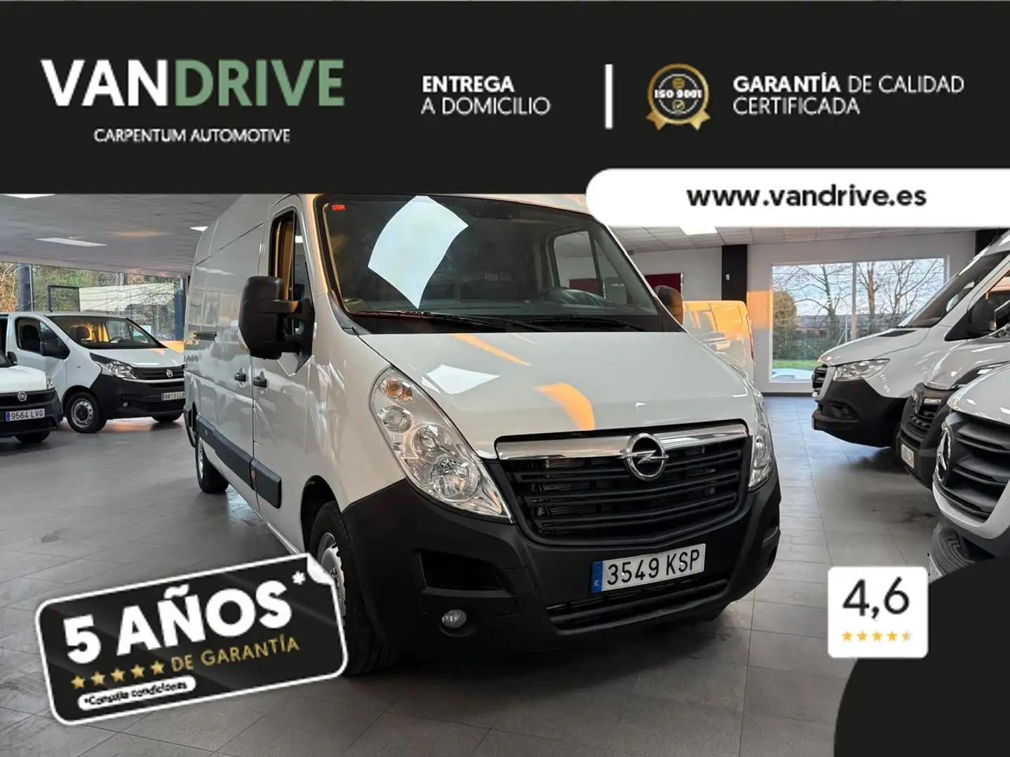 Opel Movano Fg. 2.3CDTI L2H2 3500 130 Wit - 2