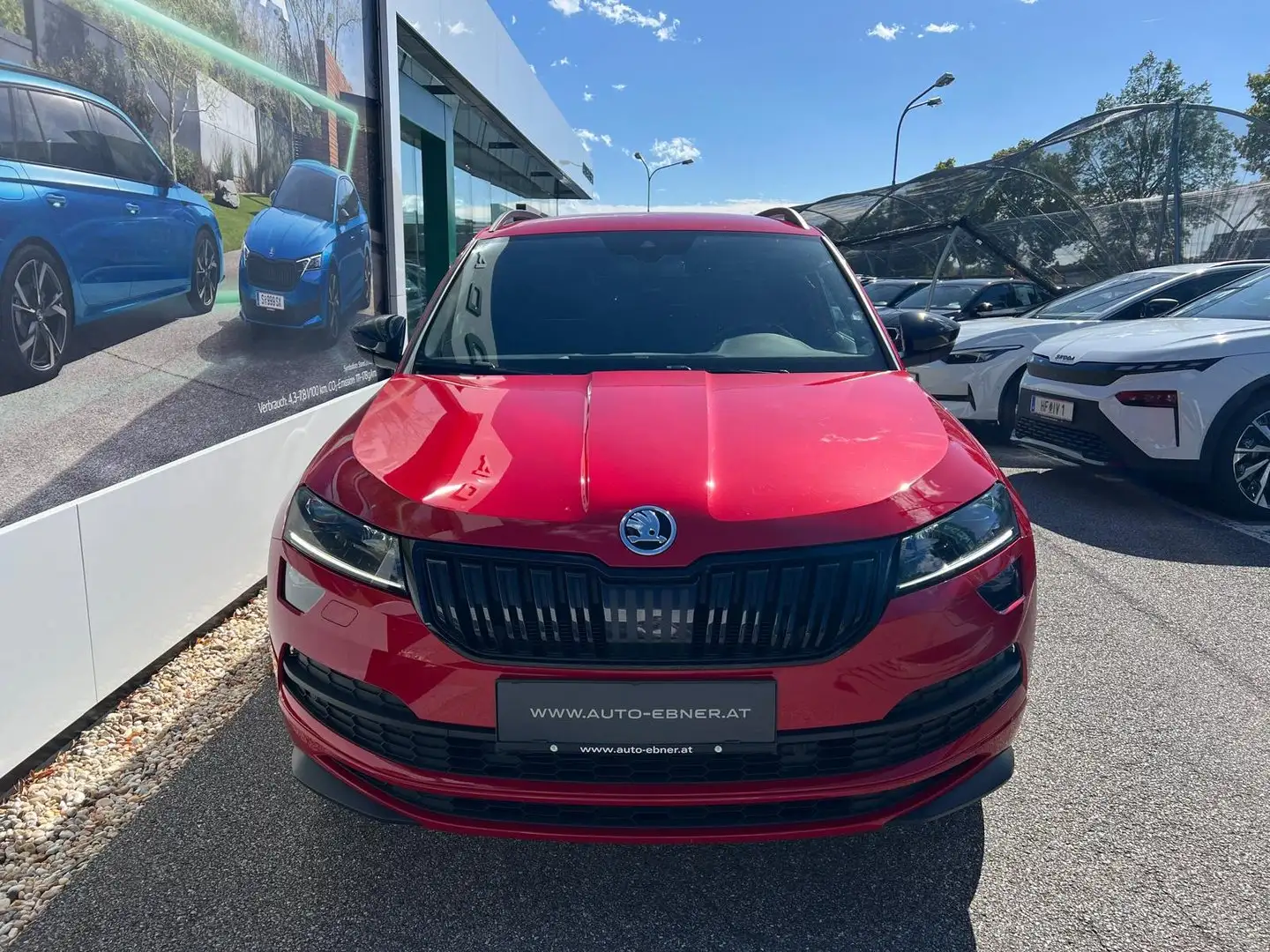 Skoda Karoq SPORTLINE TSI DSG ACT Rot - 2