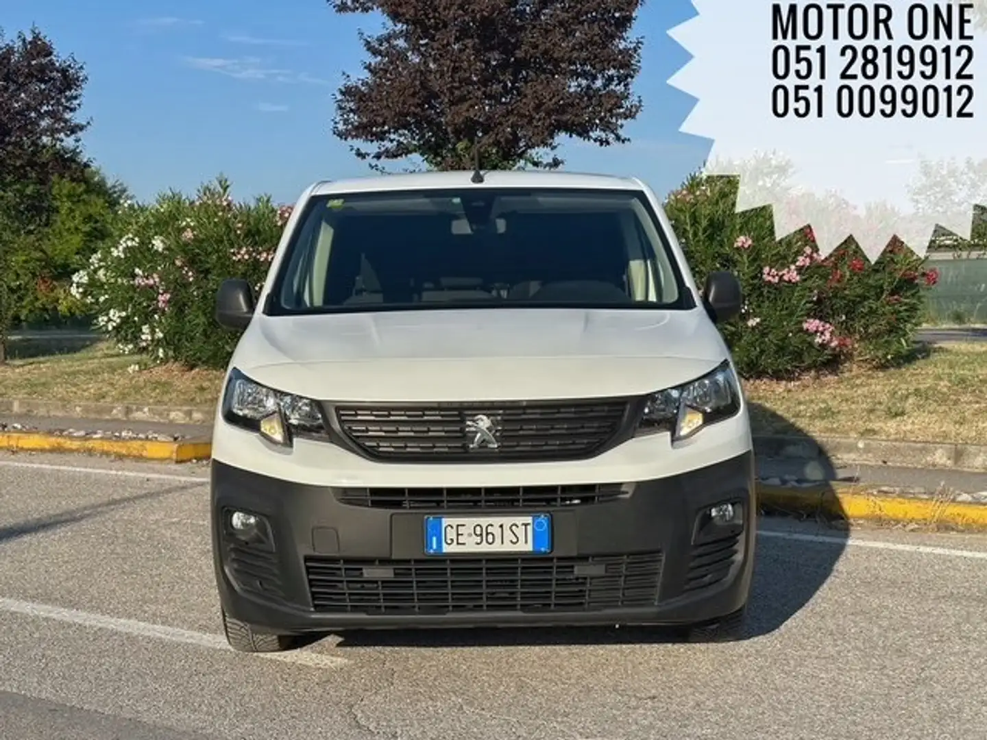 Peugeot Partner L1 100CV Premium Euro 6D Bianco - 2