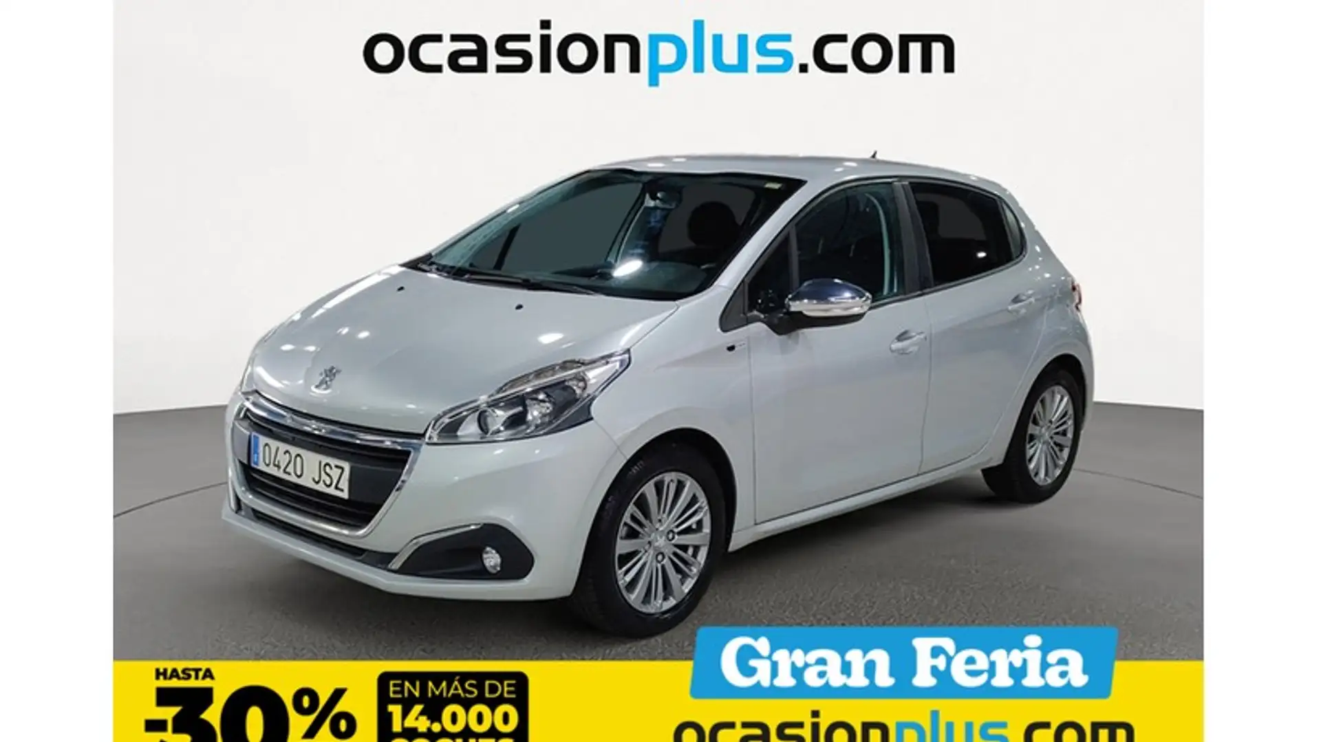 Peugeot 208 1.2 PureTech Style 82 Gris - 1