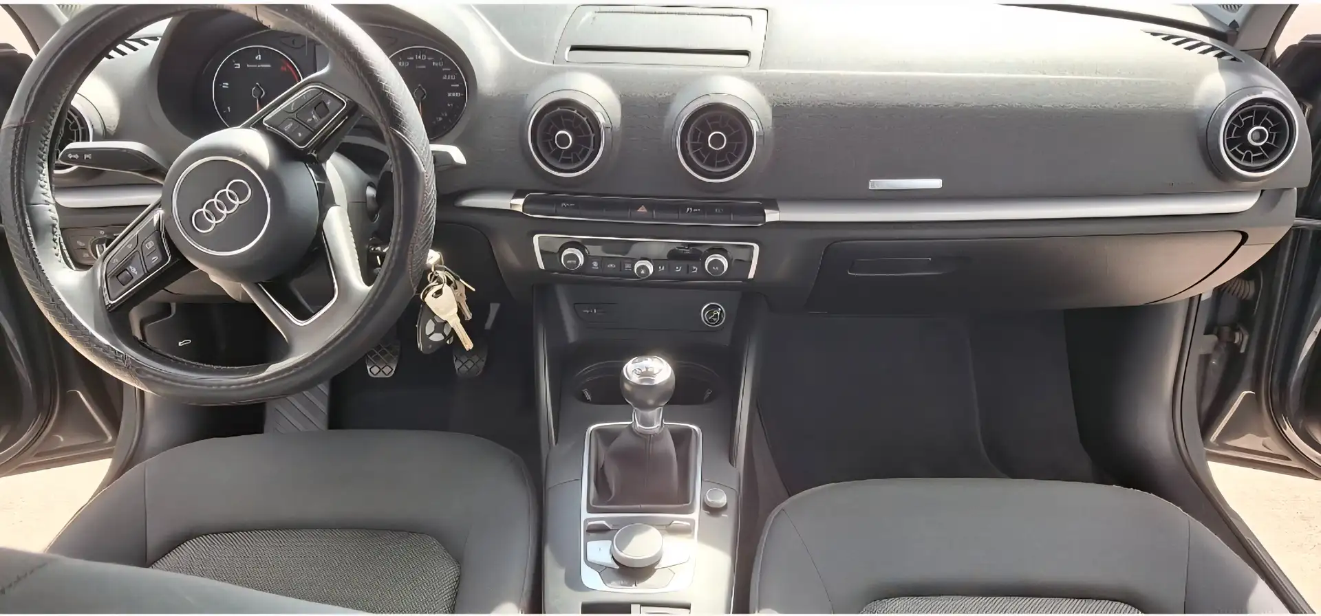 Audi A3 A3 SPORTBACK S LINE 116CH TDI Gris - 2