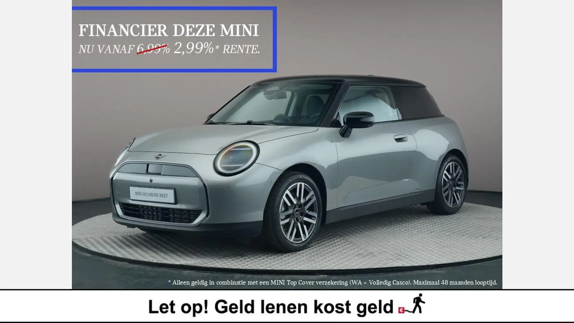 MINI Cooper E Classic L Grijs - 1