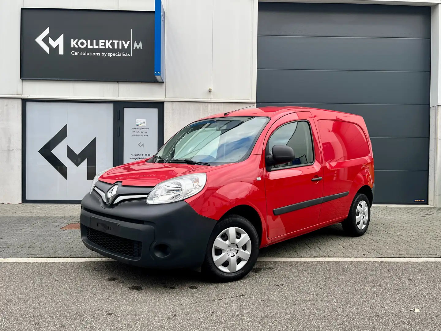 Renault Kangoo Benzine / 3-zit / Airco / Radio BT / Garantie Rouge - 1