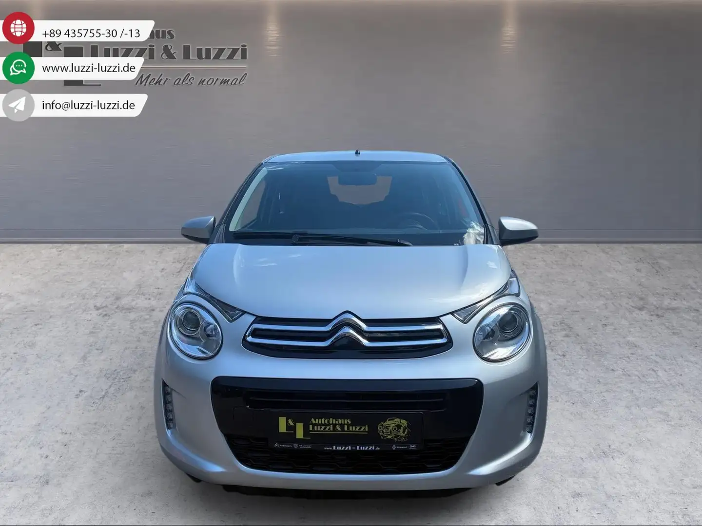 Citroen C1 5T VTi 72 Shine*Klima*Kamera* Grau - 1