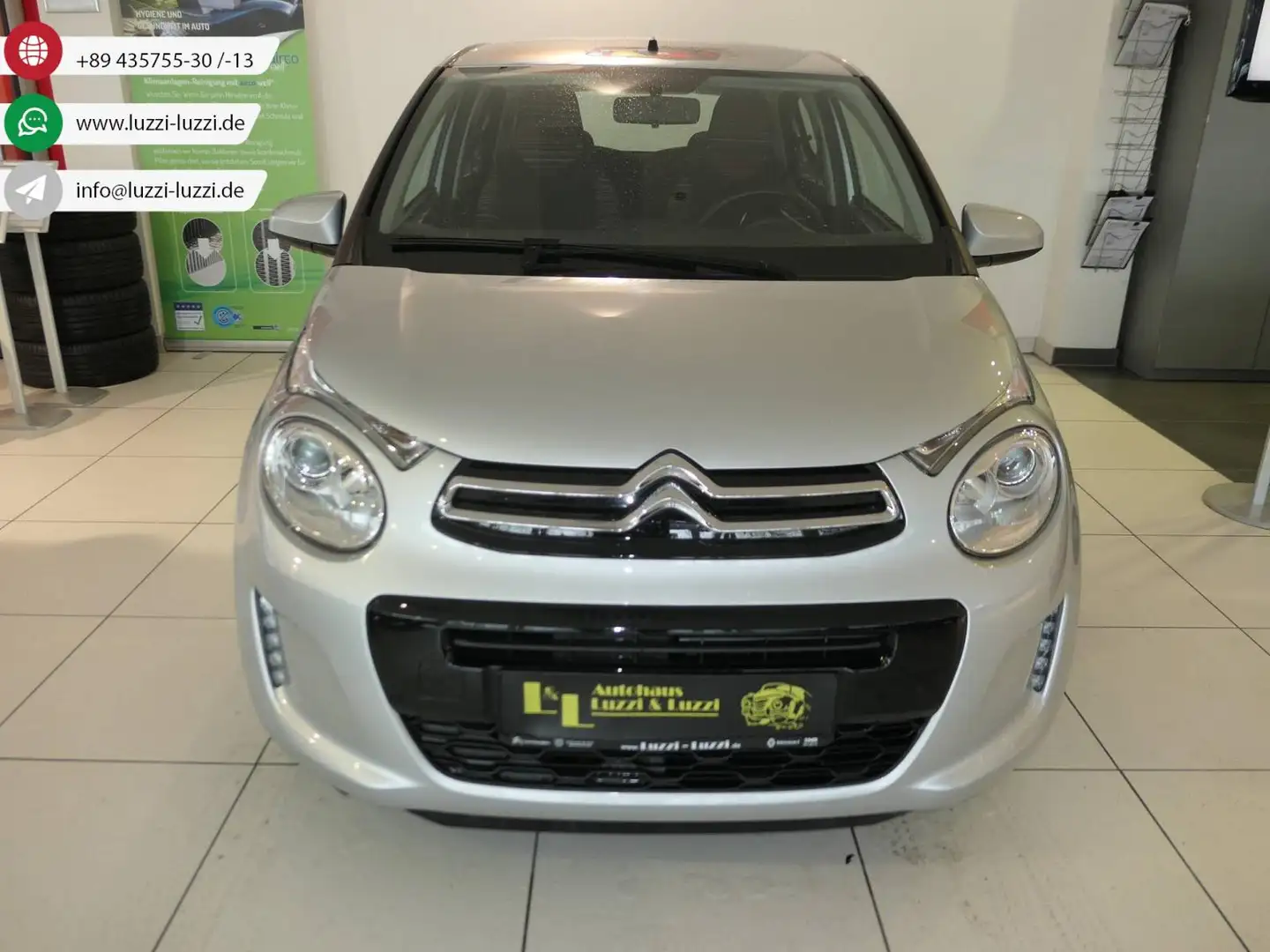 Citroen C1 5T VTi 72 Shine*Klima*Kamera* Gris - 1