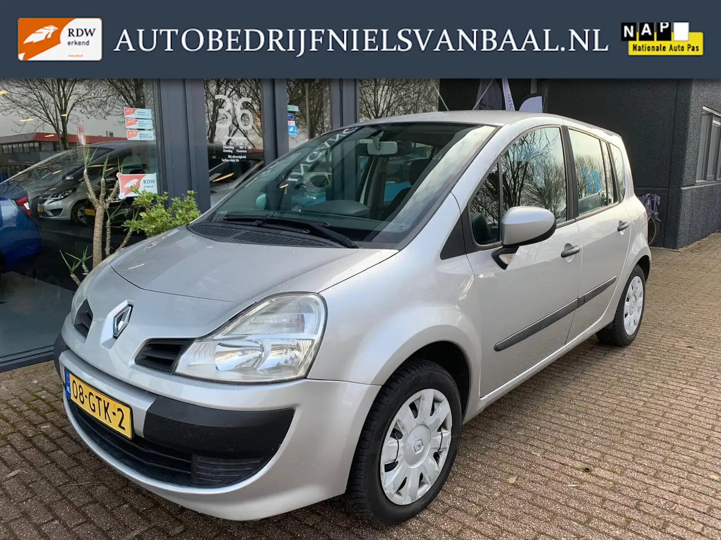 Renault Grand Modus 1.6-16V Expression Automaat/Airco/Cruise Grey - 1