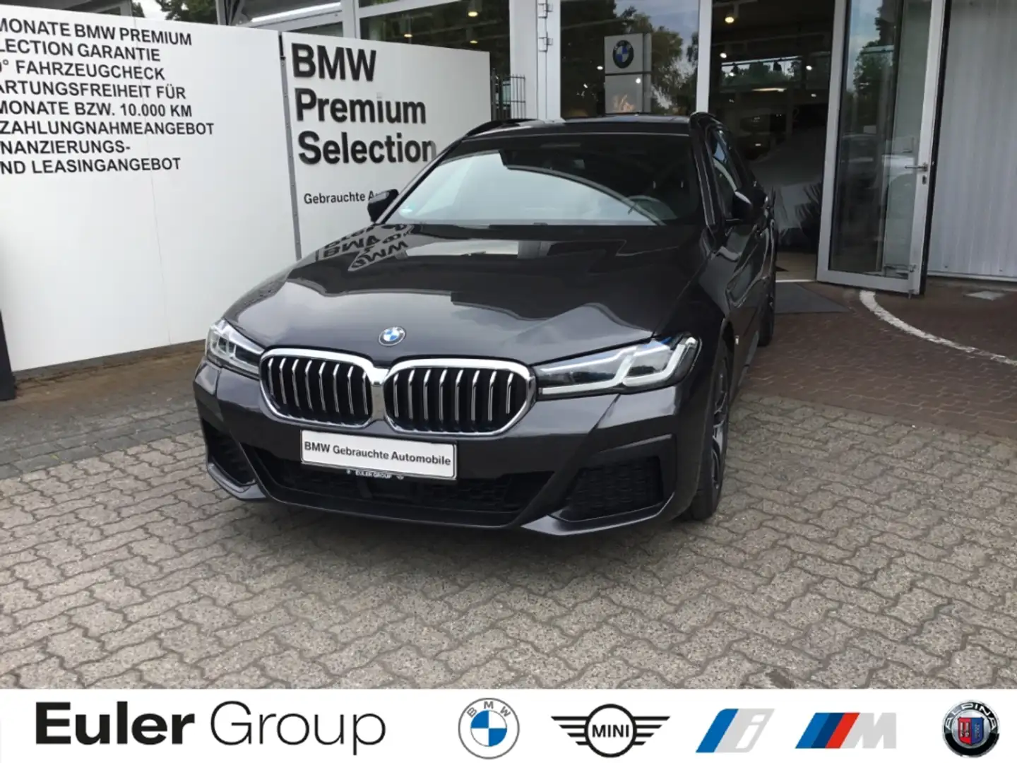 BMW 520 D A M-Sport HUD Luftfederung AHKEl. PanoNavi Integ Gris - 1