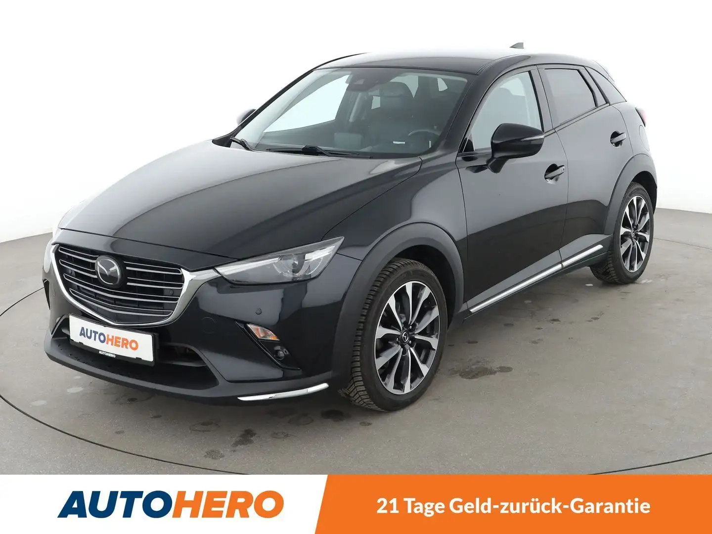 Mazda CX-3 2.0 Skyactiv-G Sports-Line Aut.*NAVI*ACC*CAM* Schwarz - 1