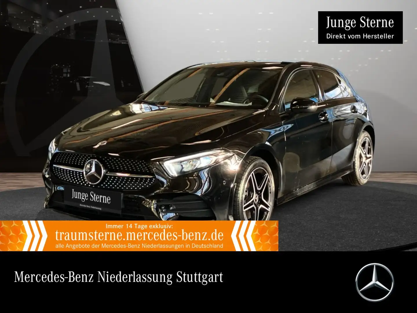 Mercedes-Benz A 250 e AMG+NIGHT+PANO+LED+KAMERA+8G Schwarz - 1